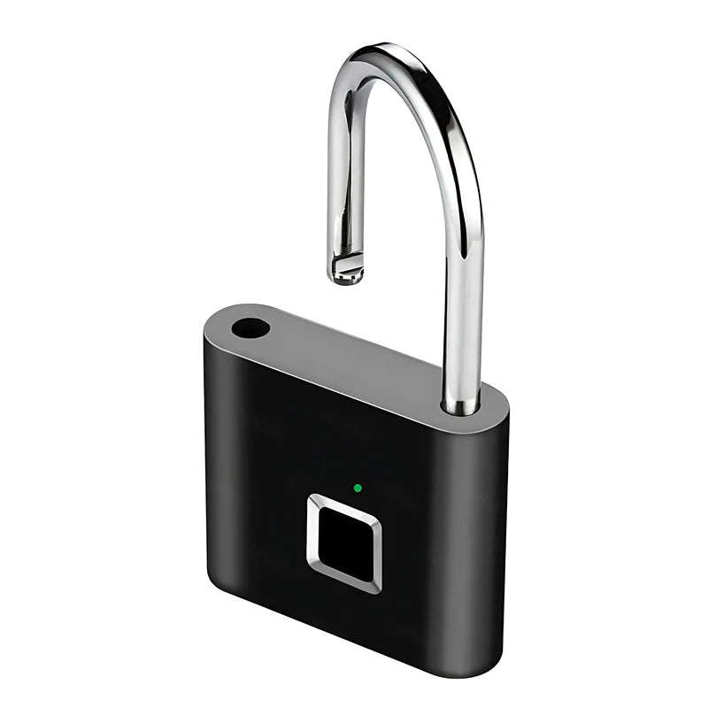 Open padlock