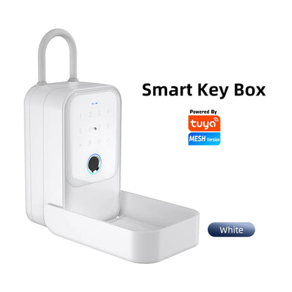 Smart Bluetooth Lock Box - Wireless Electronic Key Safe with App Control & Digital Code for Home Security