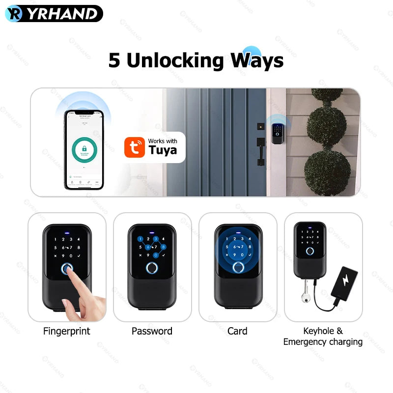 Smart Bluetooth Lock Box - Wireless Electronic Key Safe with App Control & Digital Code for Home Security