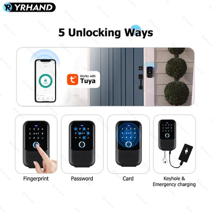 Smart Bluetooth Lock Box - Wireless Electronic Key Safe with App Control & Digital Code for Home Security